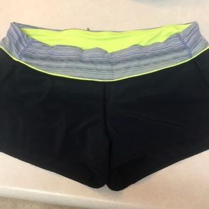 Lululemon speed shorts